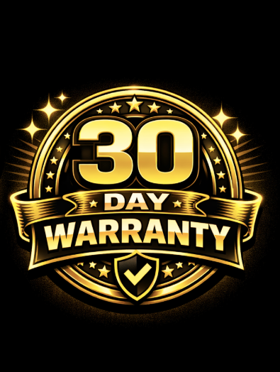 30 Day Warranty